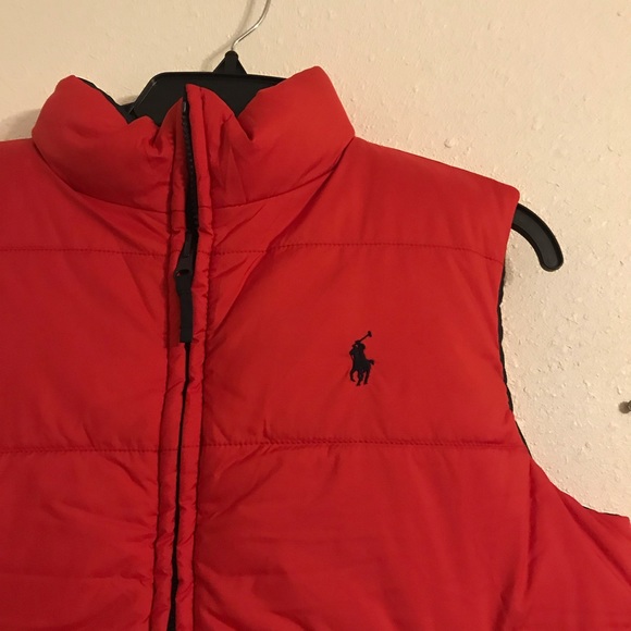 Polo Ralph Lauren Puffer Reversible Vest L 14-16 - Picture 3 of 8